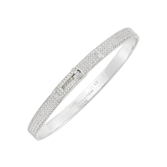 [Star Jewelry]HM KELLY BRACELET IN SILVER AND FULL PAVE DIAMOND
