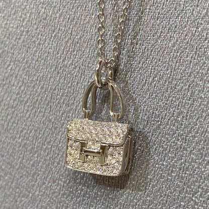 [Star Jewelry]CONSTANCE PEDANT DIAMOND NECKLACE