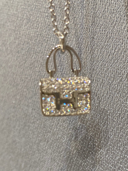 [Star Jewelry]CONSTANCE PEDANT DIAMOND NECKLACE