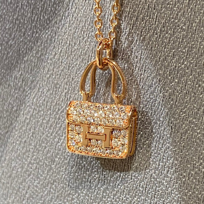[Star Jewelry]CONSTANCE PEDANT DIAMOND NECKLACE