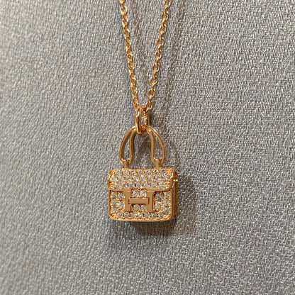 [Star Jewelry]CONSTANCE PEDANT DIAMOND NECKLACE
