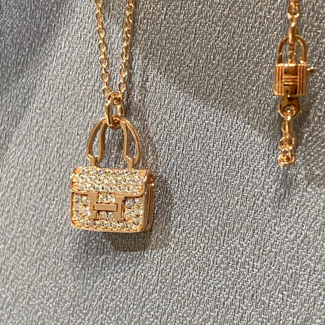 [Star Jewelry]CONSTANCE PEDANT DIAMOND NECKLACE