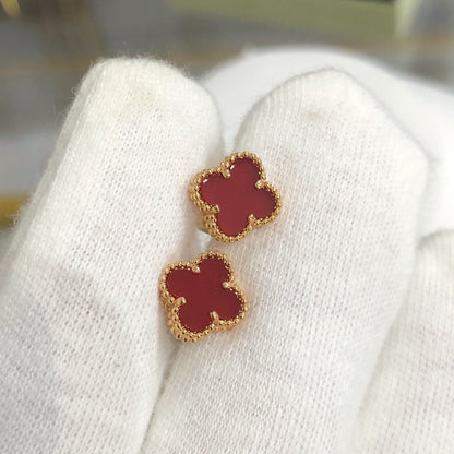 [Star Jewelry]CLOVER MINI GOLD EARRINGS