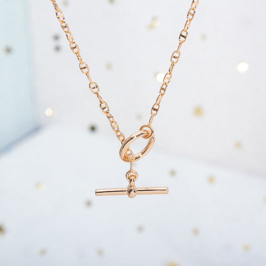 [Star Jewelry]ECHAPPEE NECKLACE PINK GOLD