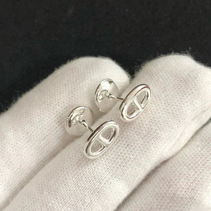 [Star Jewelry]CHAINE SMALL EARRINGS GOLD AND SILVER