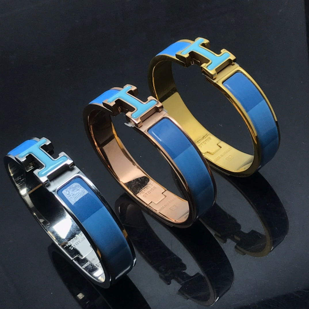 [Star Jewelry]H BRACELET BLUE RAINBOW CERAMIC