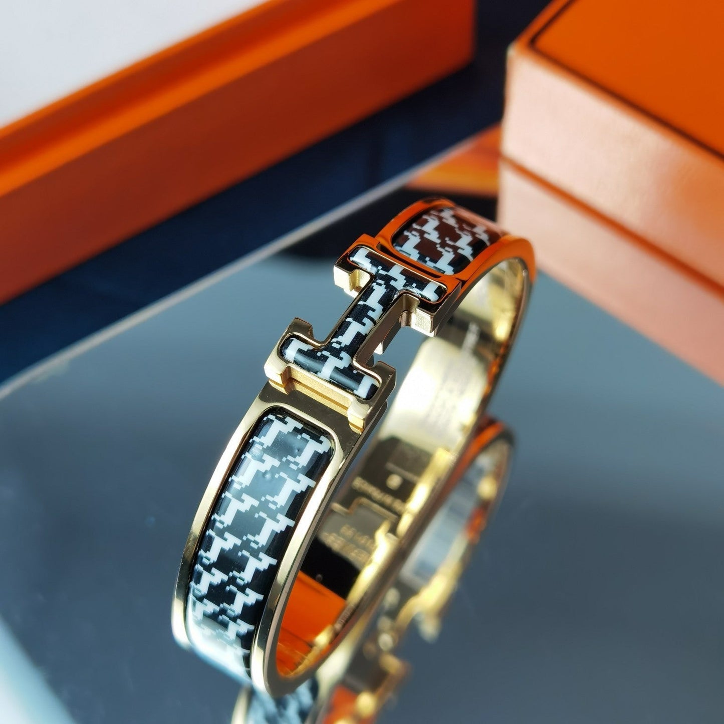 [Star Jewelry]H HORSE BRACELET 12MM