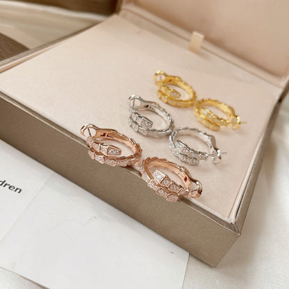 [Star Jewelry]SERPENTI EARRINGS DIAMOND