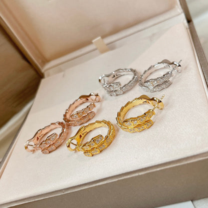 [Star Jewelry]SERPENTI EARRINGS DIAMOND