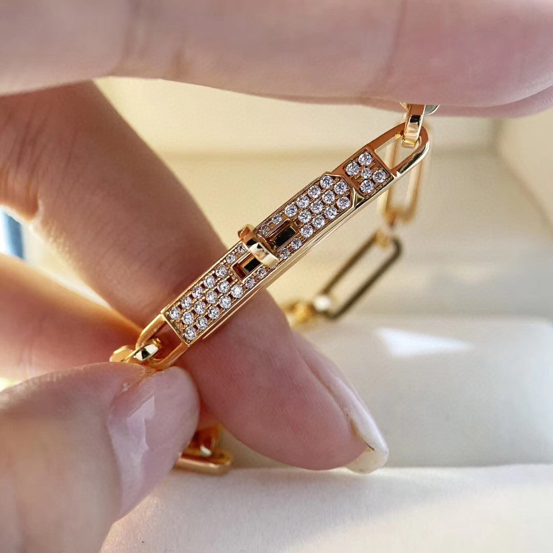 [Star Jewelry]CHAINE BRACELET SMALL MODEL DIAMOND
