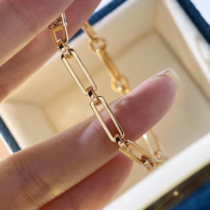 [Star Jewelry]CHAINE BRACELET SMALL MODEL DIAMOND