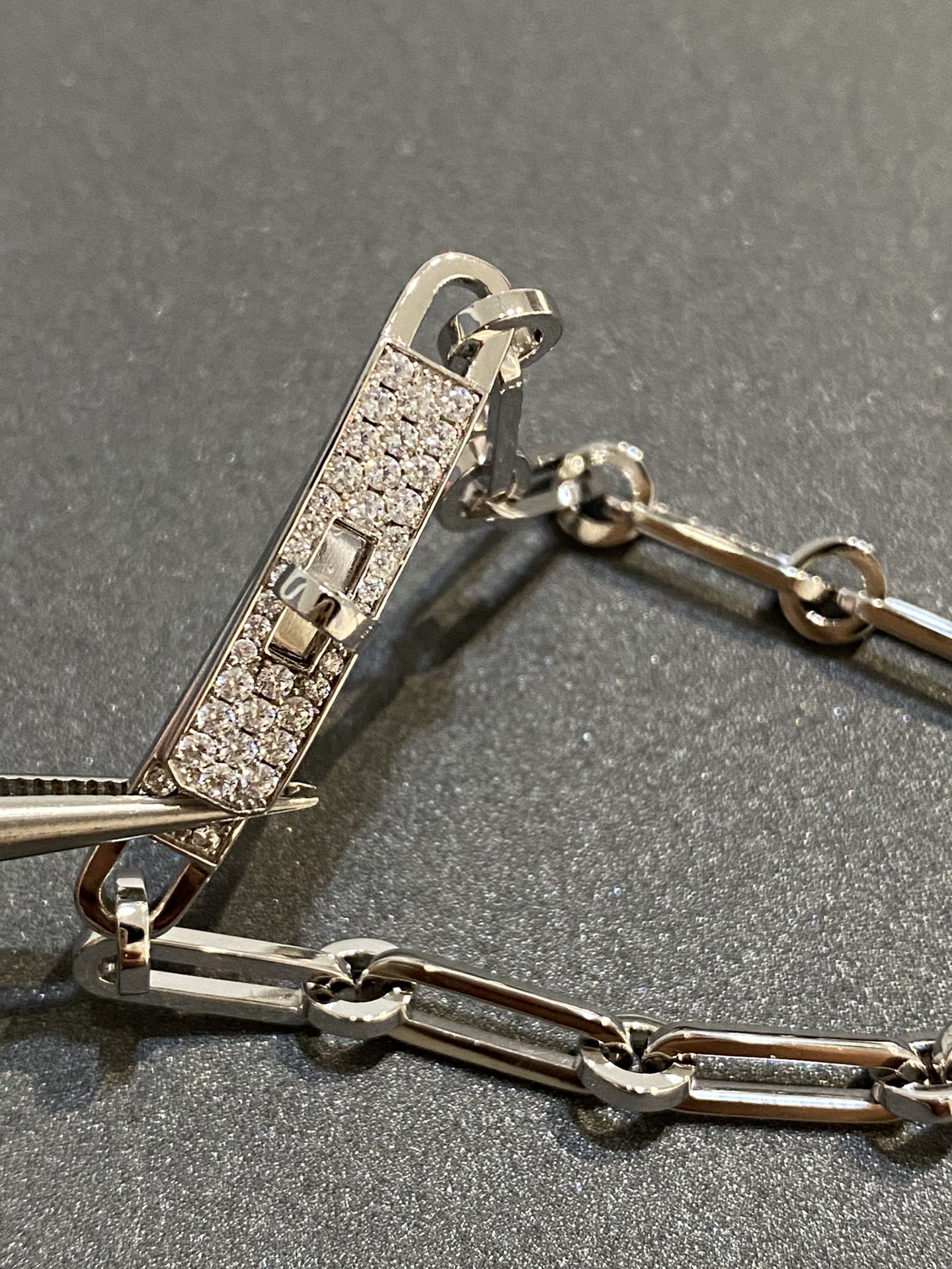 [Star Jewelry]CHAINE BRACELET SMALL MODEL DIAMOND