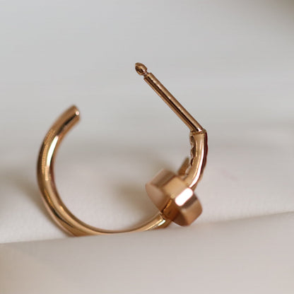 [Star Jewelry]JUSTE EARRINGS PINK GOLD