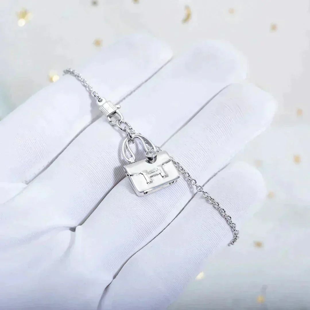[Star Jewelry]AMULETTE PEDANT SILVER NECKLACE