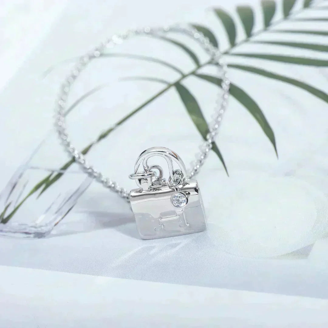 [Star Jewelry]AMULETTE PEDANT SILVER NECKLACE