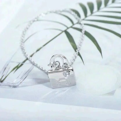 [Star Jewelry]AMULETTE PEDANT SILVER NECKLACE