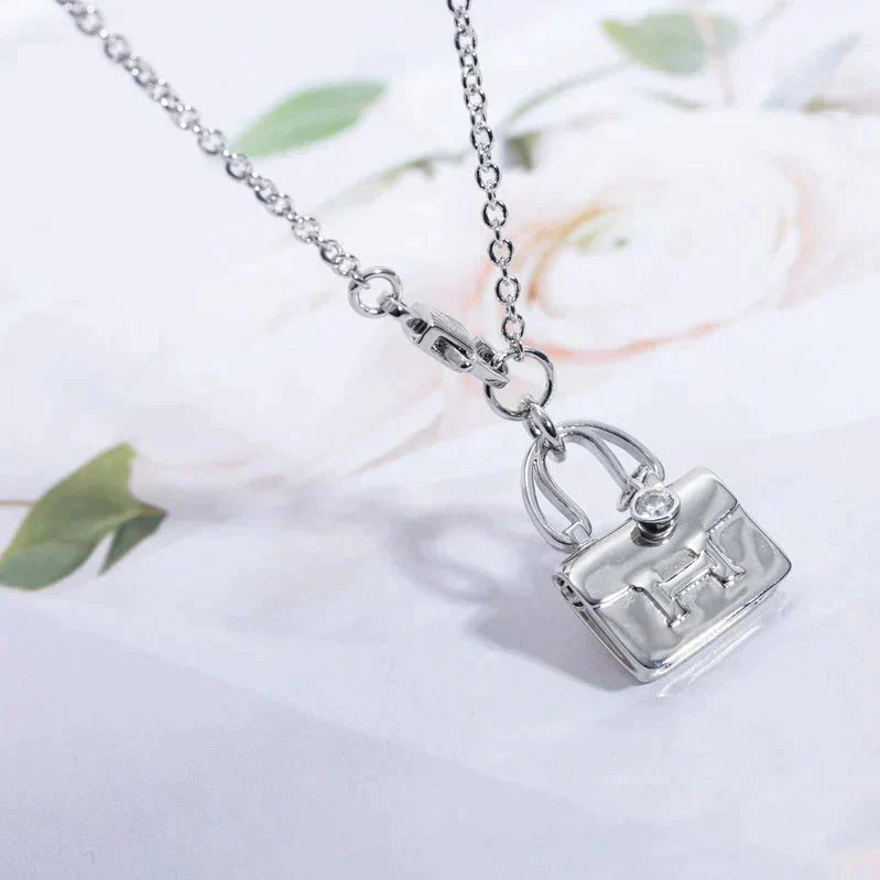 [Star Jewelry]AMULETTE PEDANT SILVER NECKLACE
