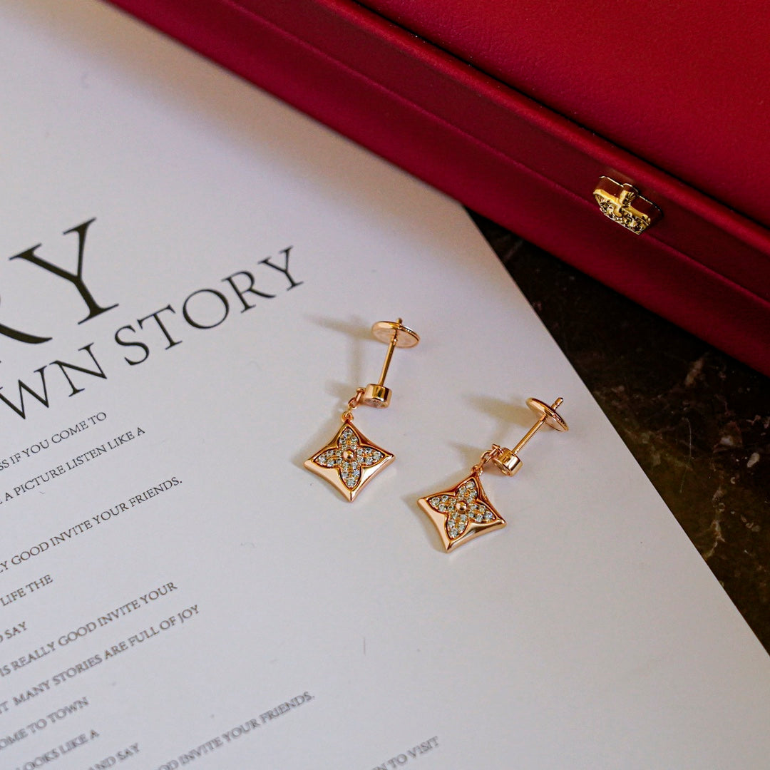 [Star Jewelry]STAR DIAMONDS EARRINGS GOLD