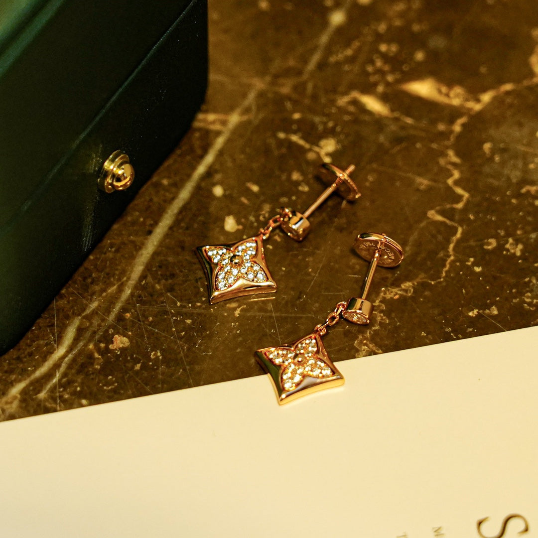 [Star Jewelry]STAR DIAMONDS EARRINGS GOLD