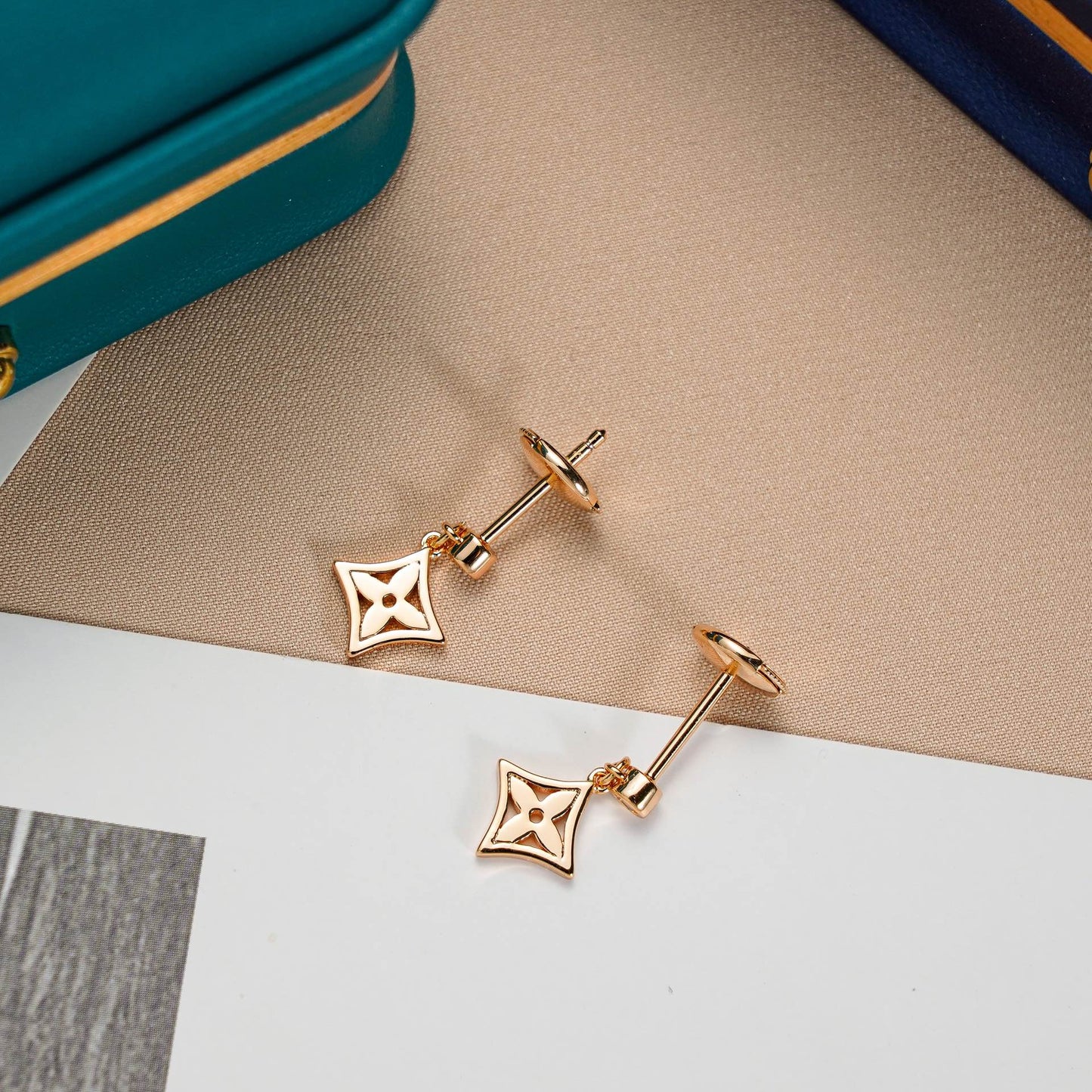 [Star Jewelry]STAR EARRINGS GOLD
