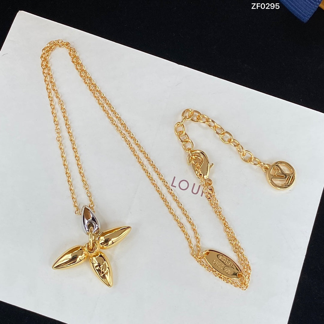 [Star Jewelry]LOUISETTE PEDANT GOLD NECKLACE