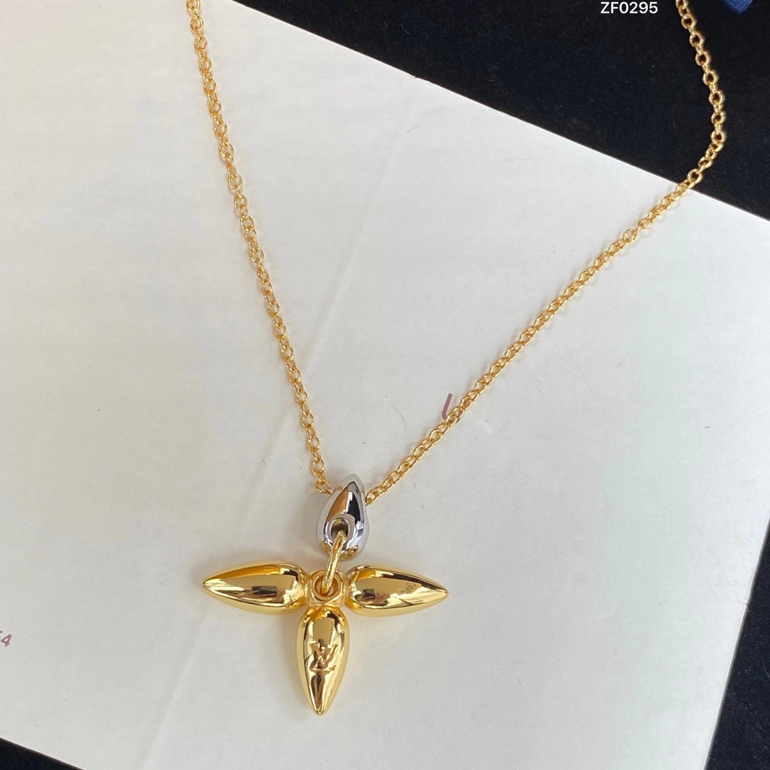[Star Jewelry]LOUISETTE PEDANT GOLD NECKLACE