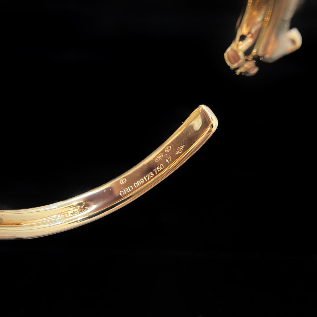 [Star Jewelry]PANTHERE GOLD OPEN BRACELET