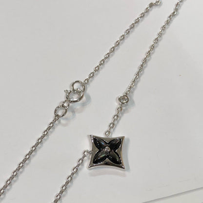 [Star Jewelry]STAR BLACK MOP NECKLACE