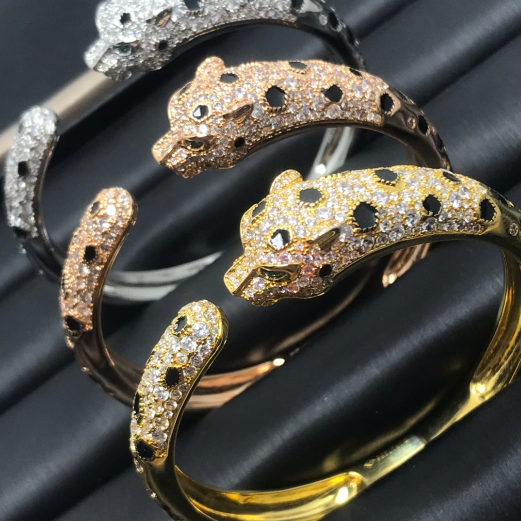 [Star Jewelry]PANTHERE BIG BRACELET DIAMONDS