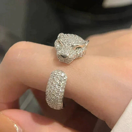 [Star Jewelry]PANTHERE 5.5MM ALL DIAMOND RING