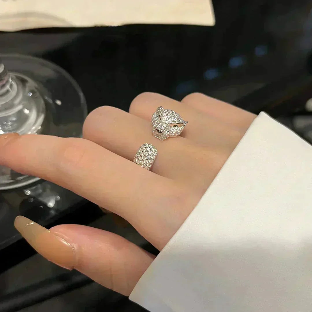 [Star Jewelry]PANTHERE 5.5MM ALL DIAMOND RING
