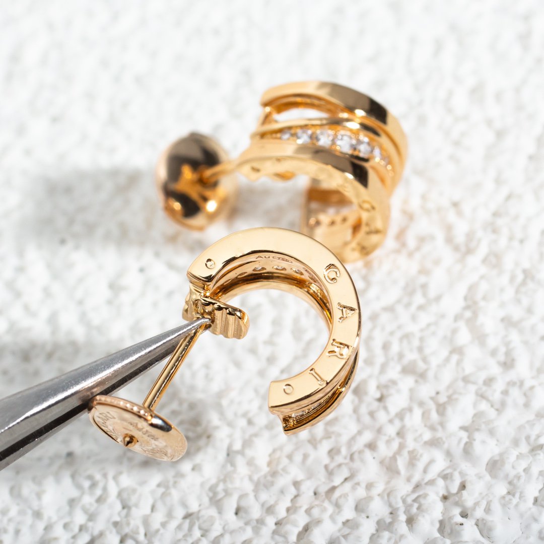[Star Jewelry]ZERO 1 PINK GOLD DIAMONDS EARRINGS