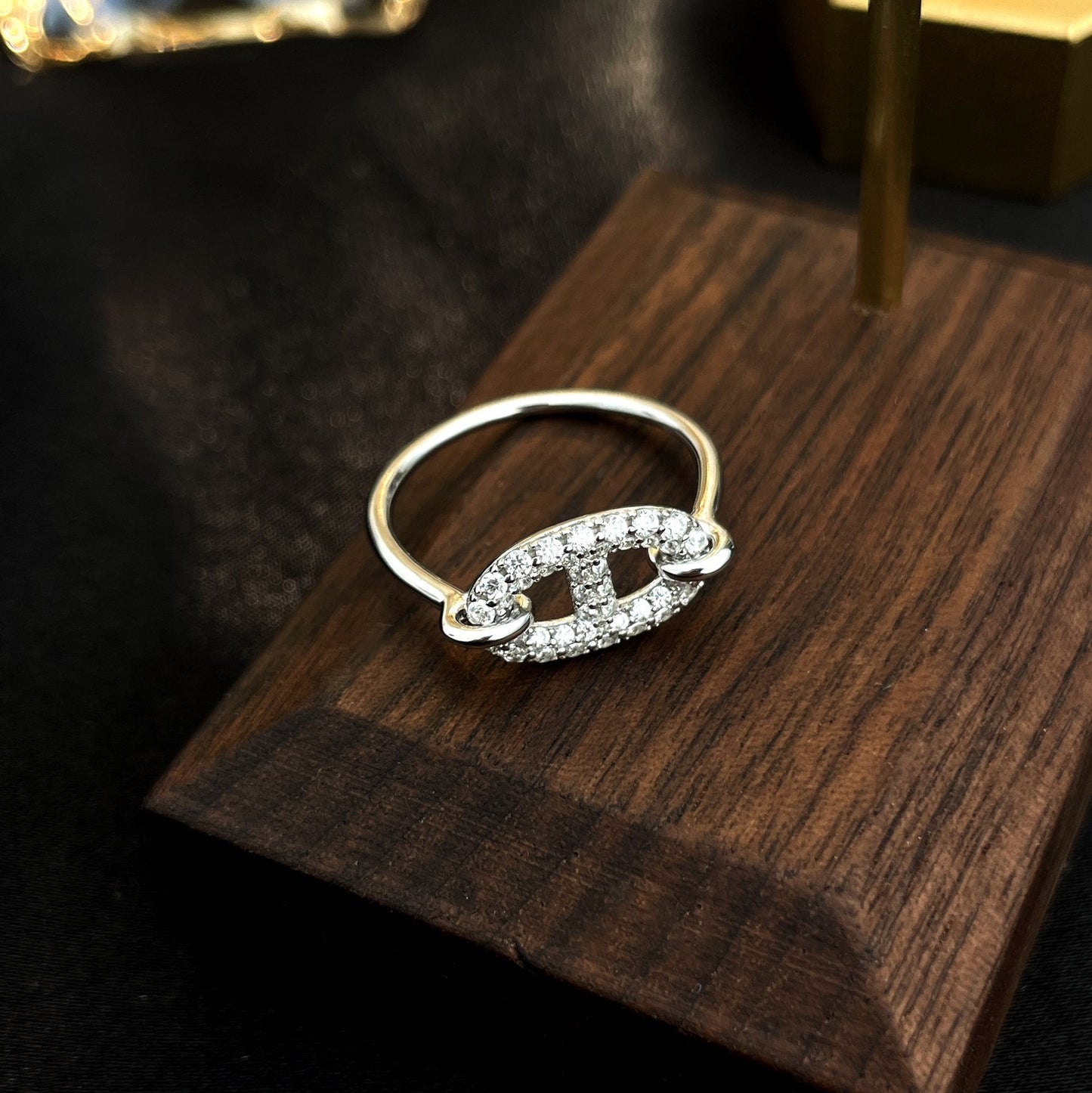[Star Jewelry]RONDE SMALL SILVER DIAMOND RING
