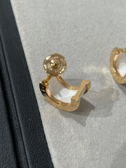 [Star Jewelry]ZERO 1 PINK GOLD CERAMIC EARRINGS