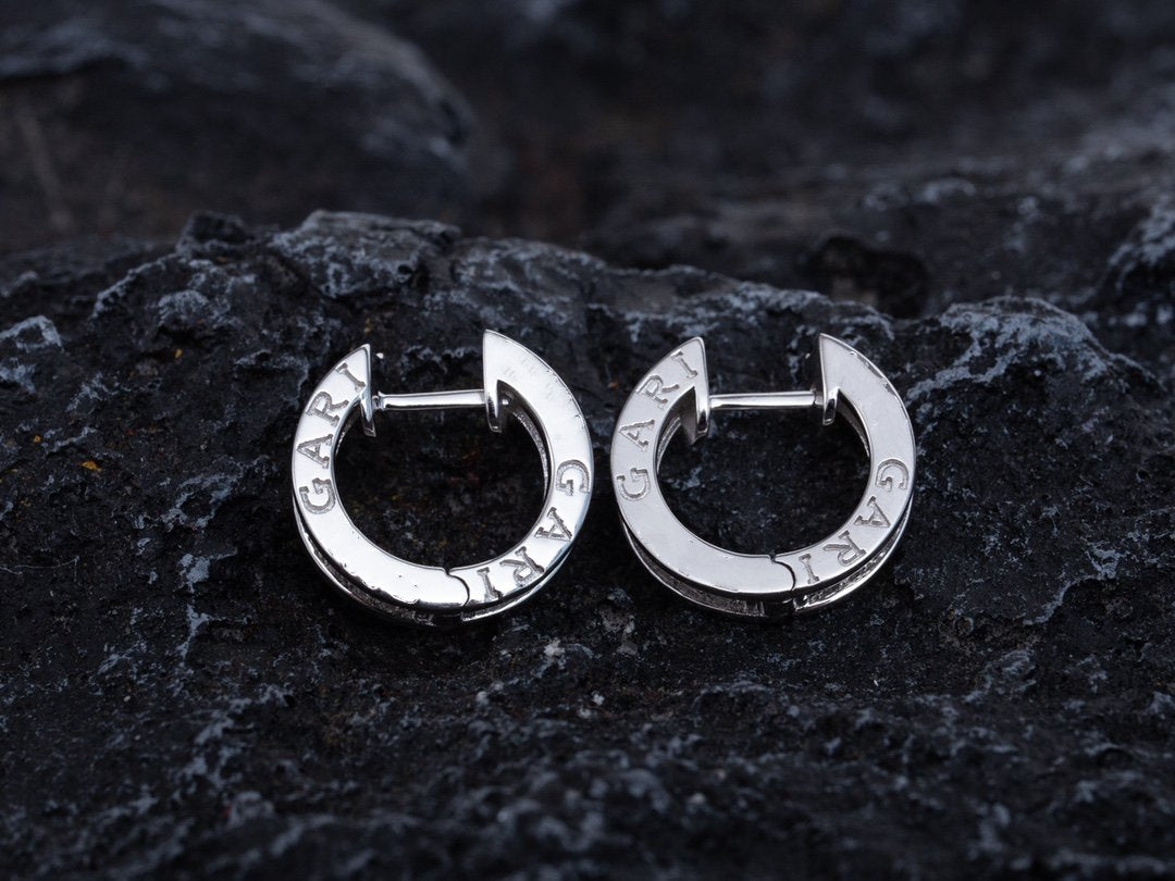 [Star Jewelry]ZERO 1 MINI SILVER DIAMOND EARRINGS