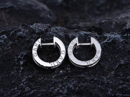 [Star Jewelry]ZERO 1 MINI SILVER DIAMOND EARRINGS
