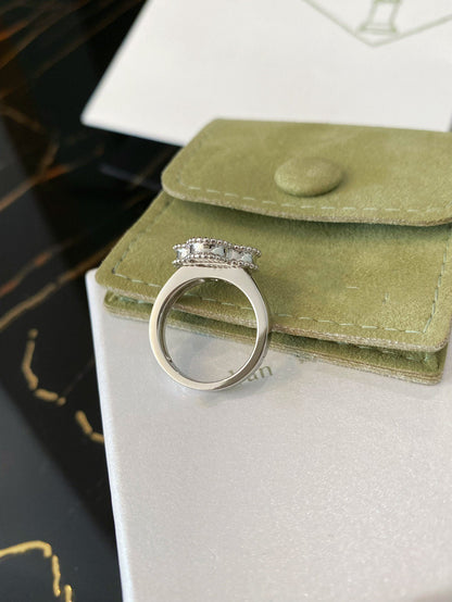 [Star Jewelry]CLOVER SILVER RING
