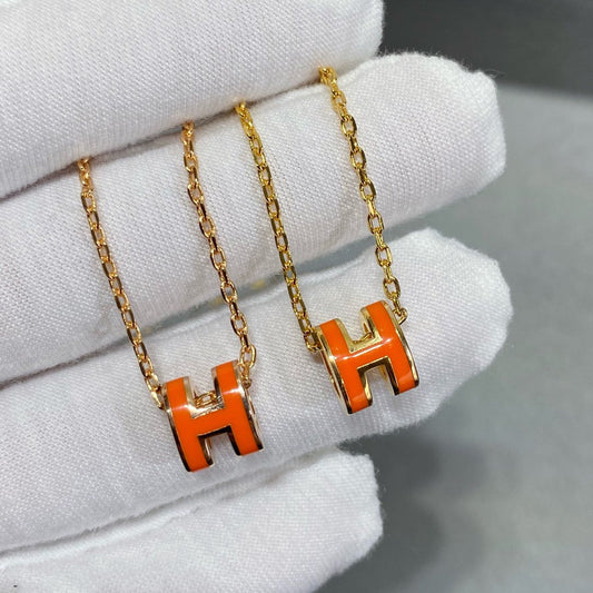 [Star Jewelry]MINI POP H NECKLACE