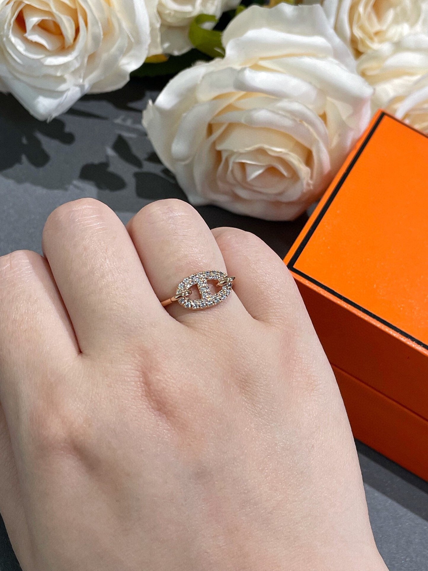 [Star Jewelry]RONDE SMALL DIAMOND RING
