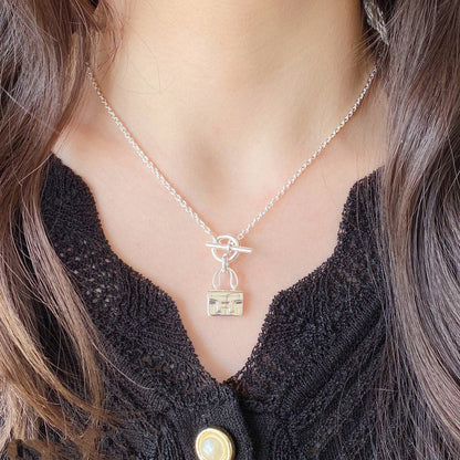 [Star Jewelry]CONSTANCE PEDANT SILVER NECKLACE
