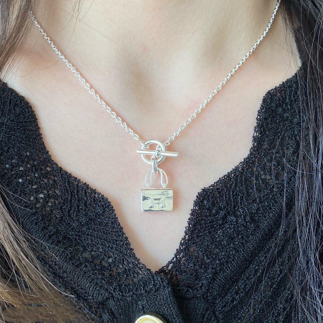 [Star Jewelry]CONSTANCE PEDANT SILVER NECKLACE