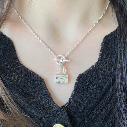 [Star Jewelry]CONSTANCE PEDANT SILVER NECKLACE