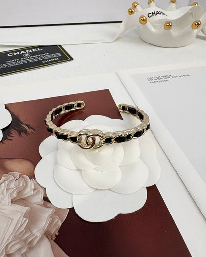 [Star Jewelry]Double C Open Bangle
