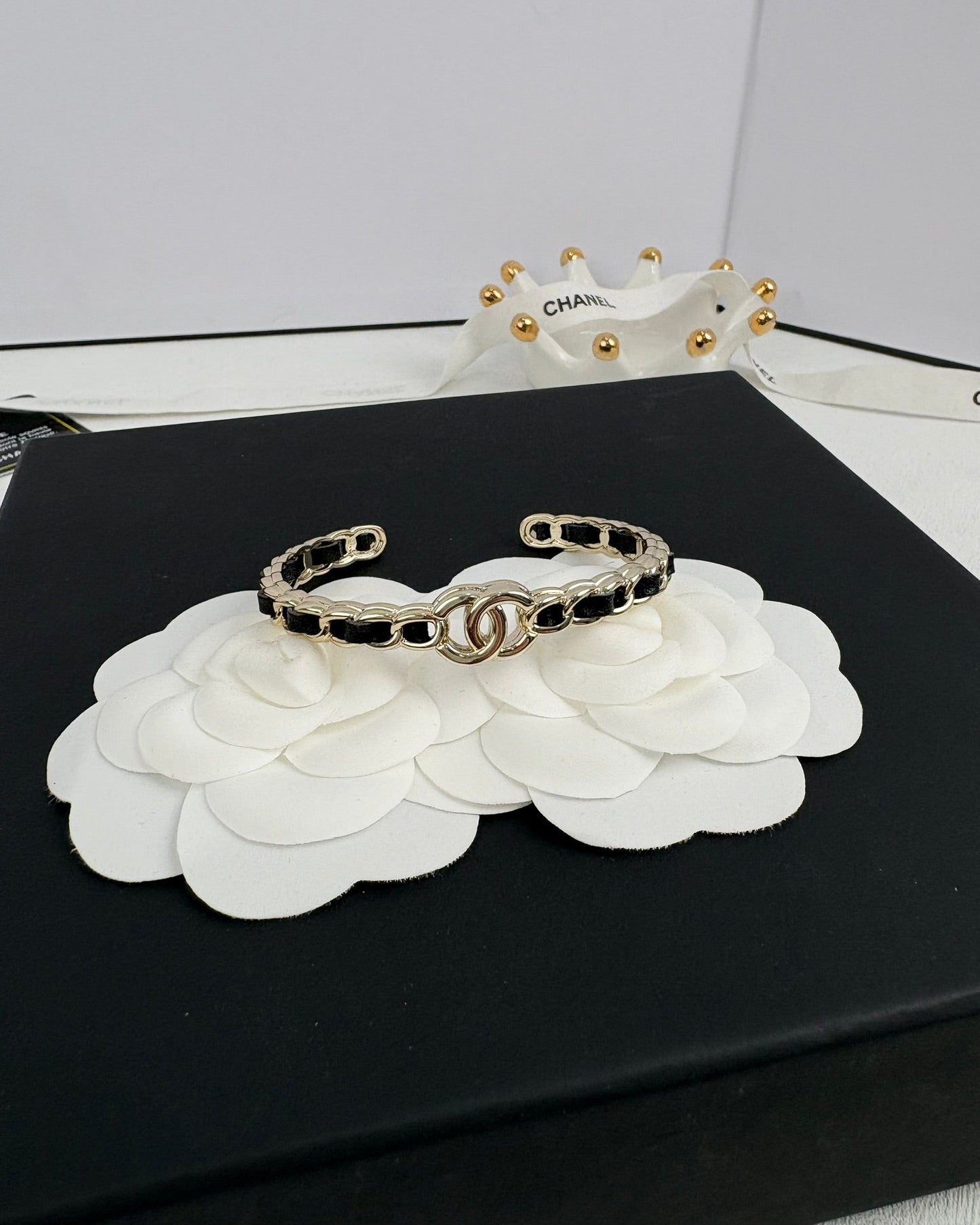 [Star Jewelry]Double C Open Bangle