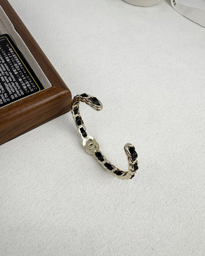 [Star Jewelry]Double C Open Bangle
