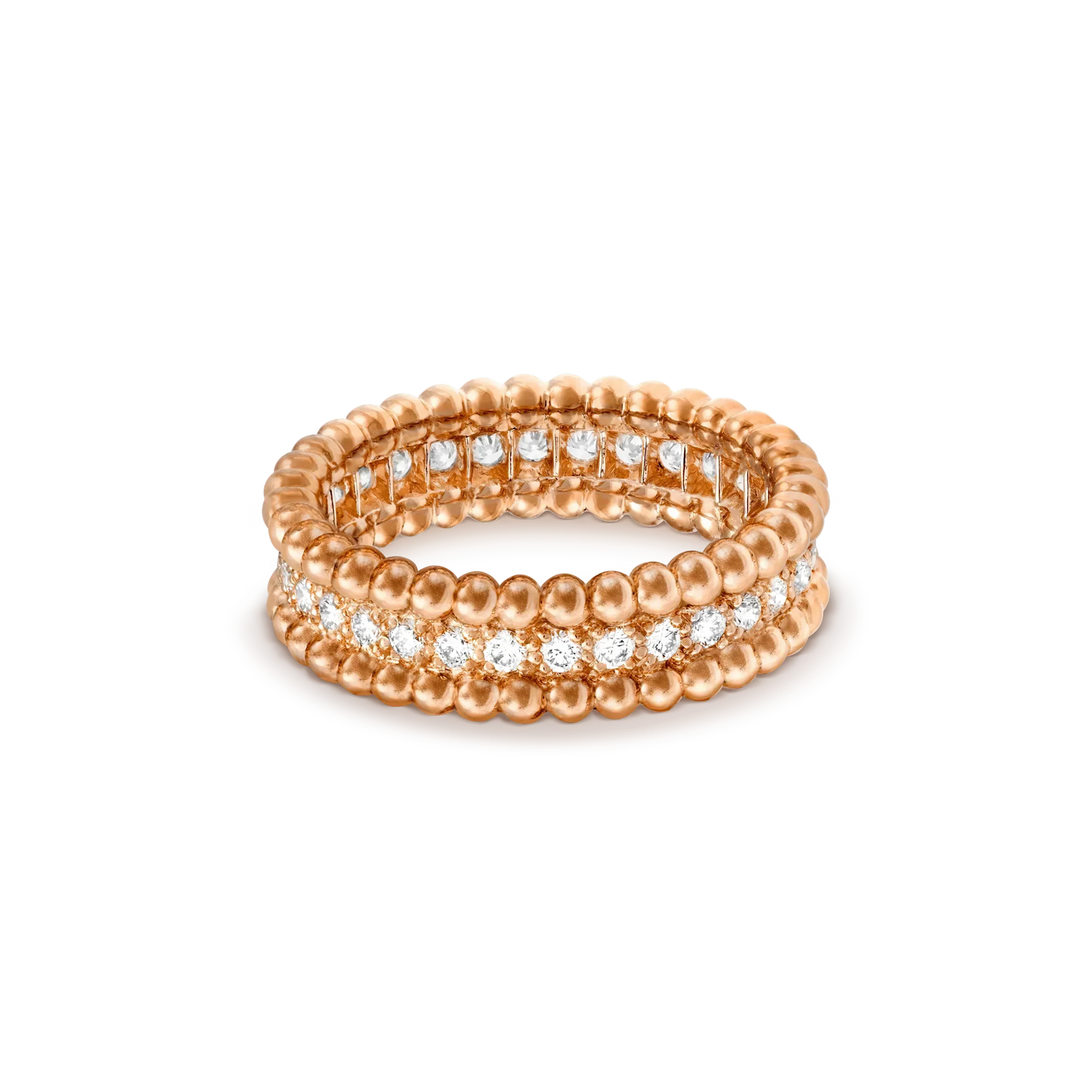 [Star Jewelry]PERLEE DIAMOND ROSE GOLD RING