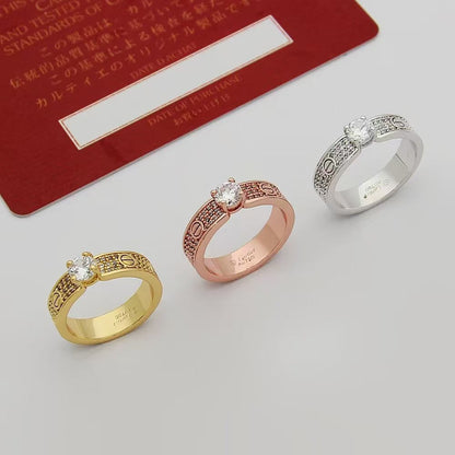[Star Jewelry]Starry Sky Diamond Ring