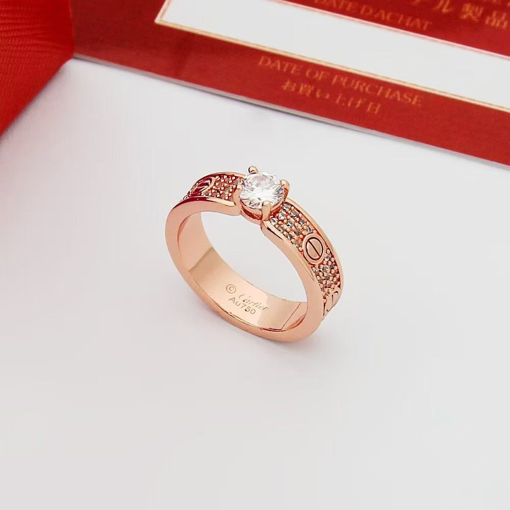 [Star Jewelry]Starry Sky Diamond Ring