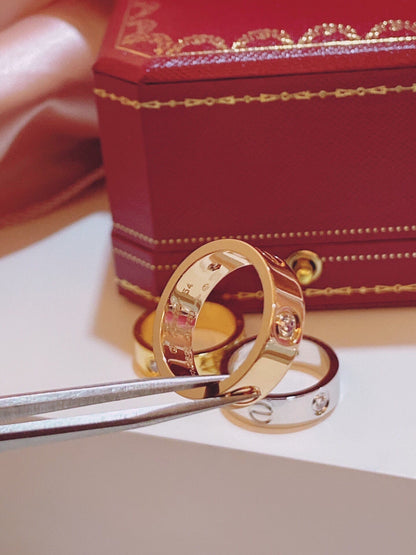 [Star Jewelry]Three-Diamond Ring