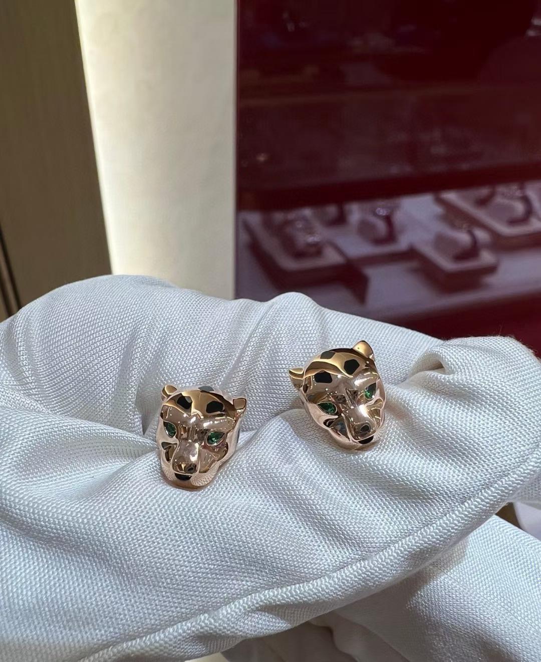 [Star Jewelry]CHRRTAH-PRINT STUD EARRINGS, THREE COLORS